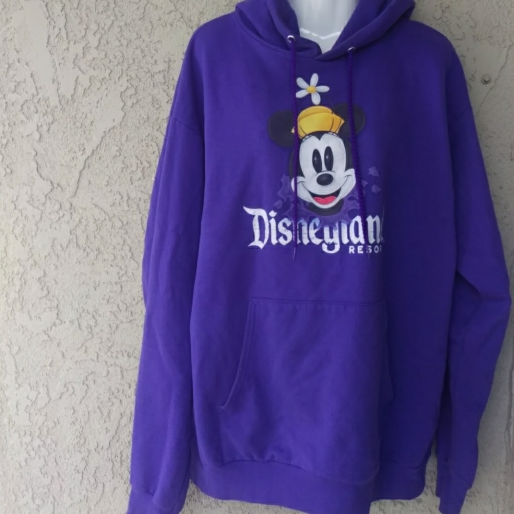 Disney by hanes hoody purple Minnie Mouse sweater - Picture 1 of 8
